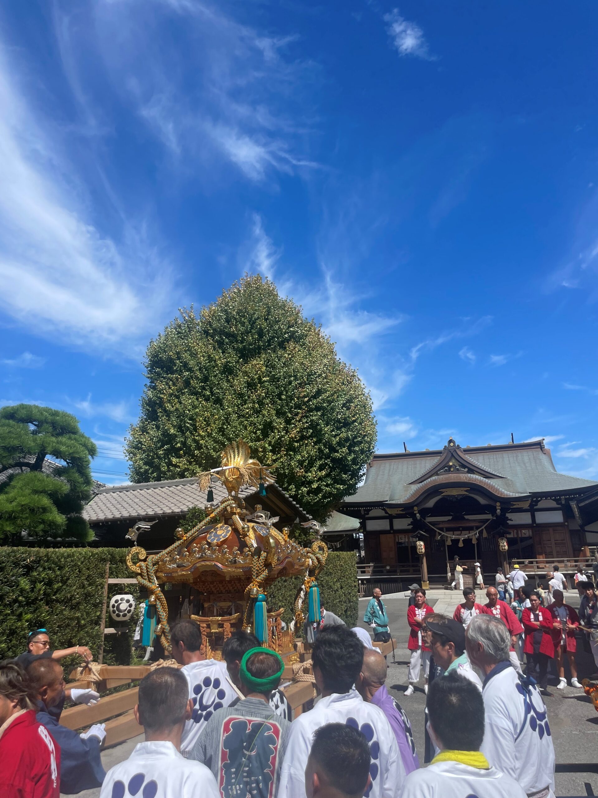 幕張、子守神社神輿　幕一本　幕張一丁目町会page-visual 幕張、子守神社神輿　幕一本　幕張一丁目町会ビジュアル